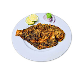 golden pomfret fish fry