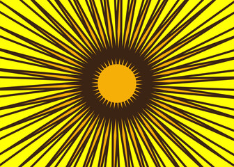 Comic book speed lines set, explosion effect. Abstract radial zoom speed light, motion background. Mega speed frame. illustration on white background