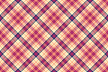 Vibrant diagonal plaid pattern in warm, earthy tones. Perfect for textile design, fashion, and website backgrounds.  Evokes feelings of comfort, warmth, and autumn.