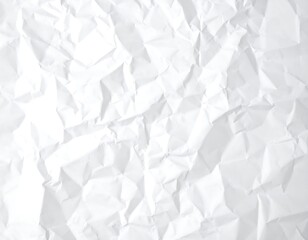 Obraz premium Crumpled white paper texture (1)