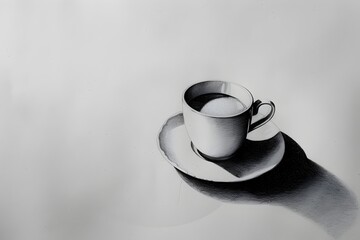 Cup of coffee background