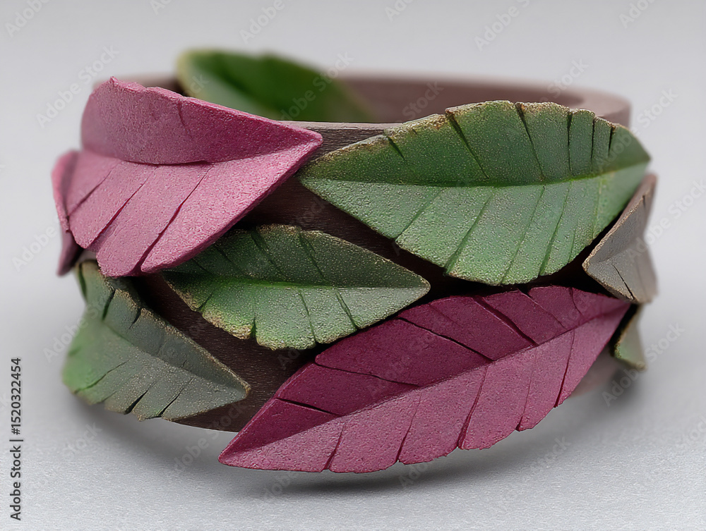 Poster a wearable device that mimics the patterns and colors of chameleon skin for advanced camouflage