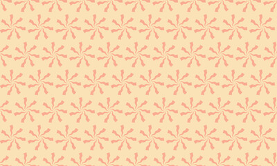 Elegant coral floral pattern on a pale yellow background.  Perfect for textile design, wallpaper, branding, or website backgrounds.