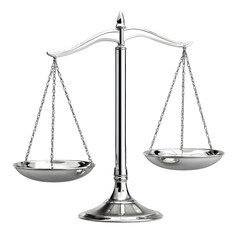 Silver scales of justice law legal balance fairness weight measurement equilibrium justice system