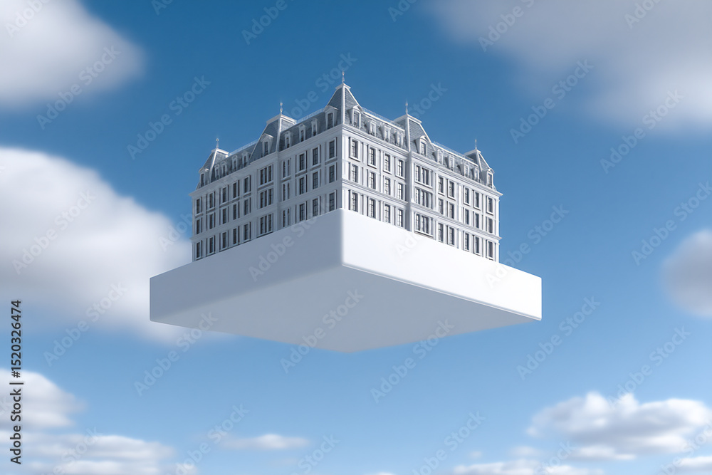 Poster what if dreams manifested physically in the real world surreal and potentially chaotic,