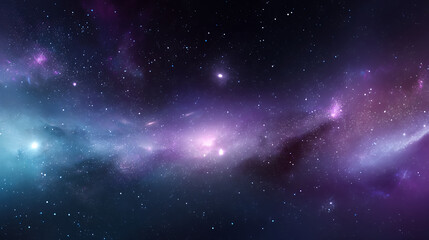 Deep Space Galaxy Scene