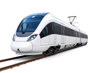 Modern high-speed train