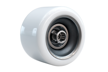 Detailed CloseUp of a Modern Roller Skate Wheel