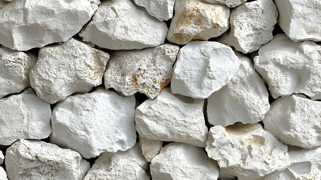 White Stone Wall Texture Background Image