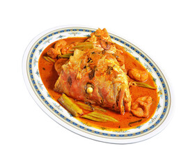 snapper fish head curry