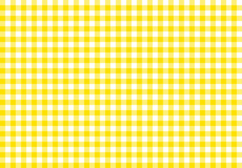 黄色のギンガムチェック スウォッチ