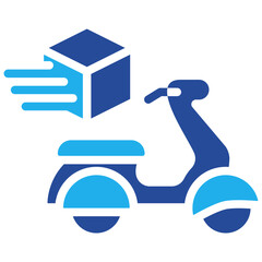 Obraz premium Delivery Icon Dual Tone Color