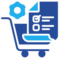 Obraz premium Purchase Icon Dual Tone Color