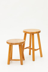 白バックで撮影した椅子