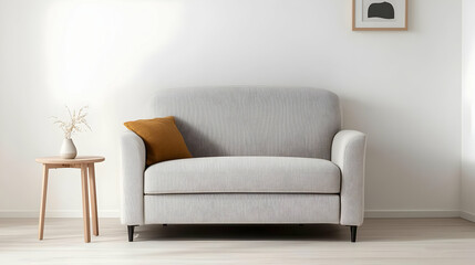 Stylish Two Seater Sofa In A Modern Living Room