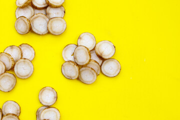 Fresh burdock roots or gobo roots