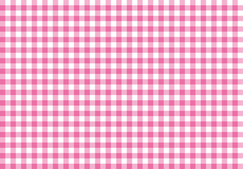 ピンクのギンガムチェック スウォッチ