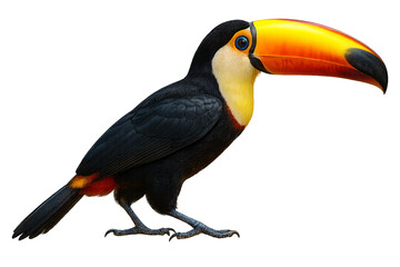 Fototapeta premium Toucan Bird with Transparent Background