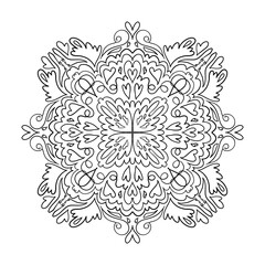Mandala to coloring
