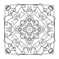 Mandala to coloring