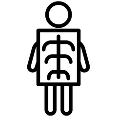 Xray Icon Outline