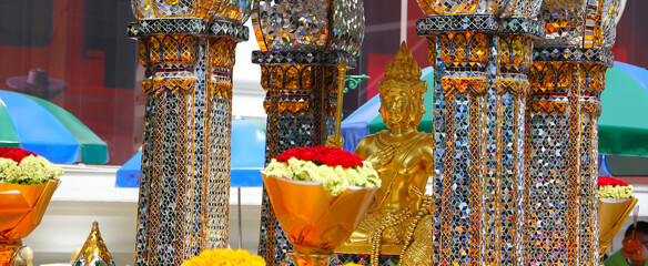 Erawan Shrine at Ratchaprasong, Bangkok, Thailand