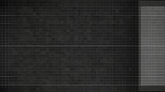 Dark tile grid, divided in half by tone