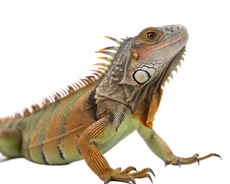 iguana isolated PNG or JPEG Background