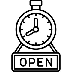 Opening hours Icon