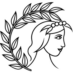 Greek Olive & Flower Crown 