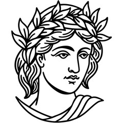 Greek Olive & Flower Crown 