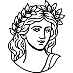 Greek Olive & Flower Crown 