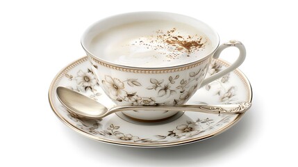 cup of coffee with milk