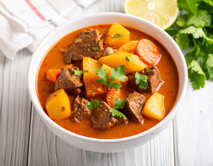 Thai Massaman Curry with Beef