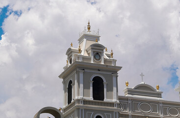 Iglesia de nuestra señora de la soledad, beautiful church in Costa Rica