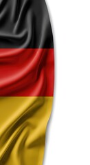 Naklejka premium Germany Flag National Symbol of Germany with Black Red and Gold Colors