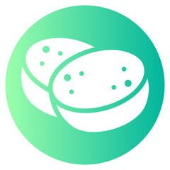 Bakpia gradient icon