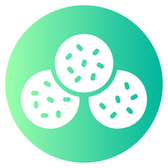 klepon gradient icon