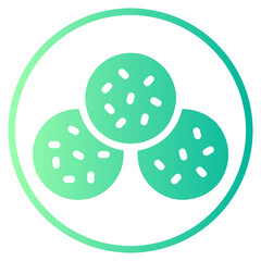 klepon gradient icon