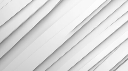 Obraz premium Abstract White Lines Create a Minimalist Pattern with diagonal Concept