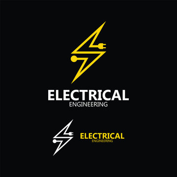 electrical engineering logo vector