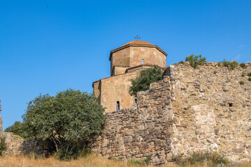 Old Jvari Monastery in Mtskheta in Georgia