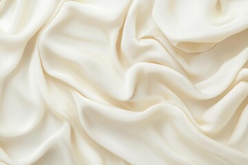 Fototapeta premium Elegant Fabric Texture Creates a Dreamy Aesthetic with Soft Folds