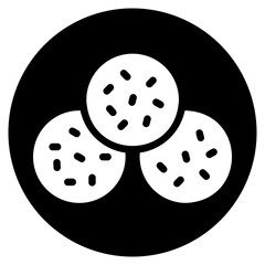 klepon glyph icon