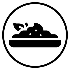 sambal glyph icon