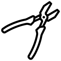 Plier Icon Outline