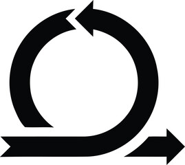vector illustration of a arrow