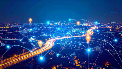 Fototapeta premium Data-Rich Infographic Visualizing the Customer Journey Mapping