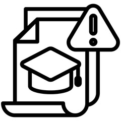 Curriculum Icon Outline