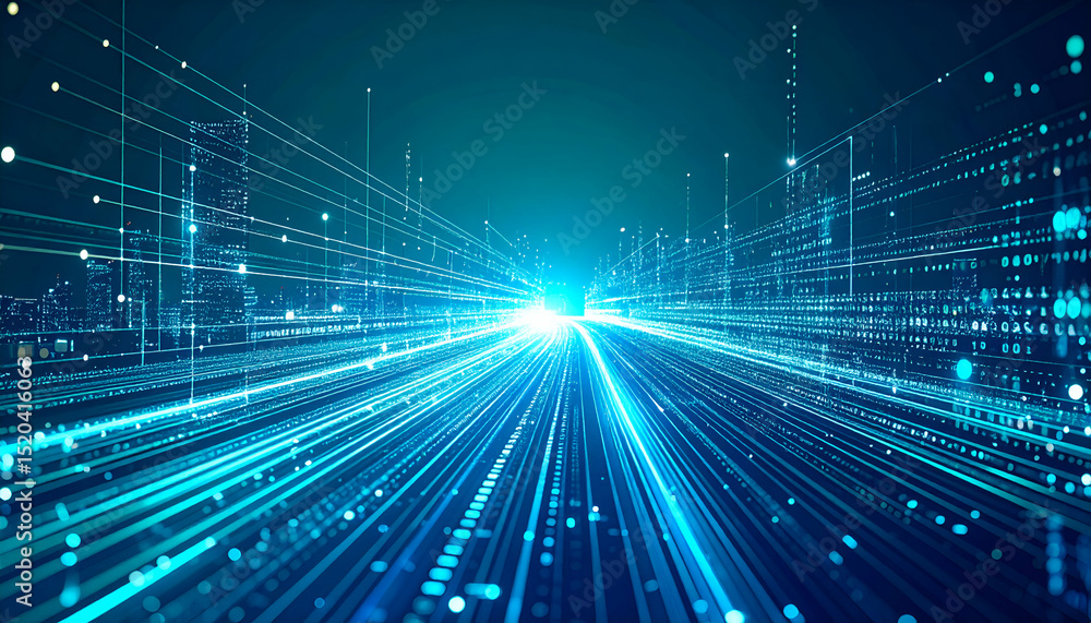 Aufkleber digital transformation building a high-speed data highway for the future